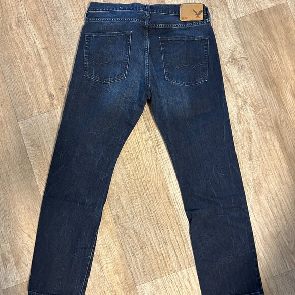 American Eagle Slim Straight Jeans 33x30 - Picture 3 of 5